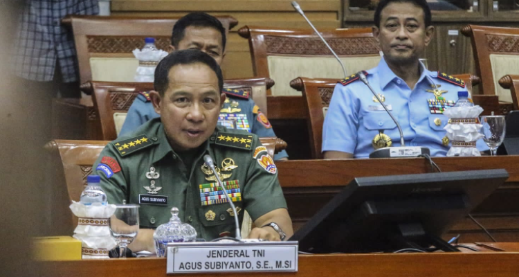 Panglima TNI Ajukan Anggaran