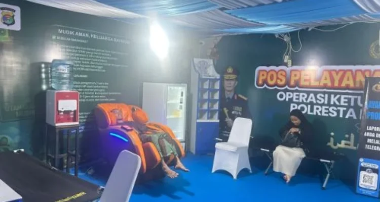 Mudik Lewat Bandar Lampung, Ada Kursi Pijat, Ruang