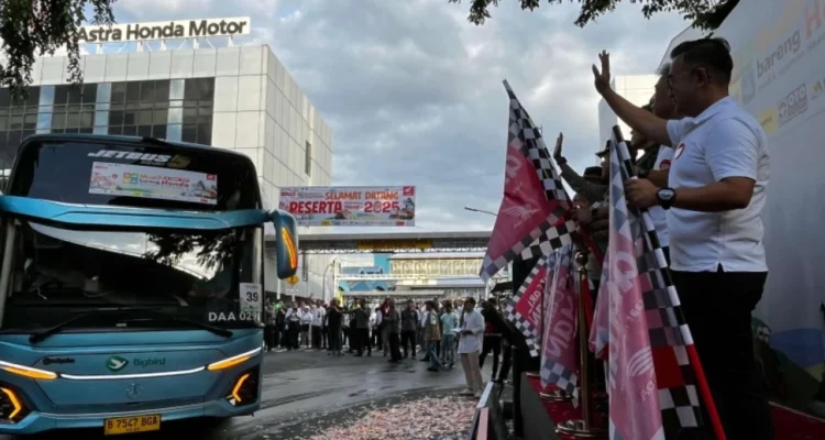 Mudik Pakai Motor Honda